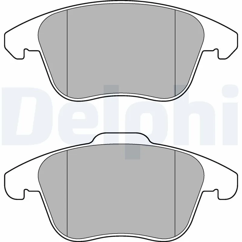 Brake Pad Set, disc brake LP3175