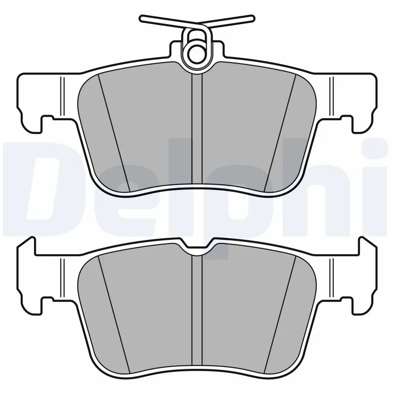 Brake Pad Set, disc brake LP3590