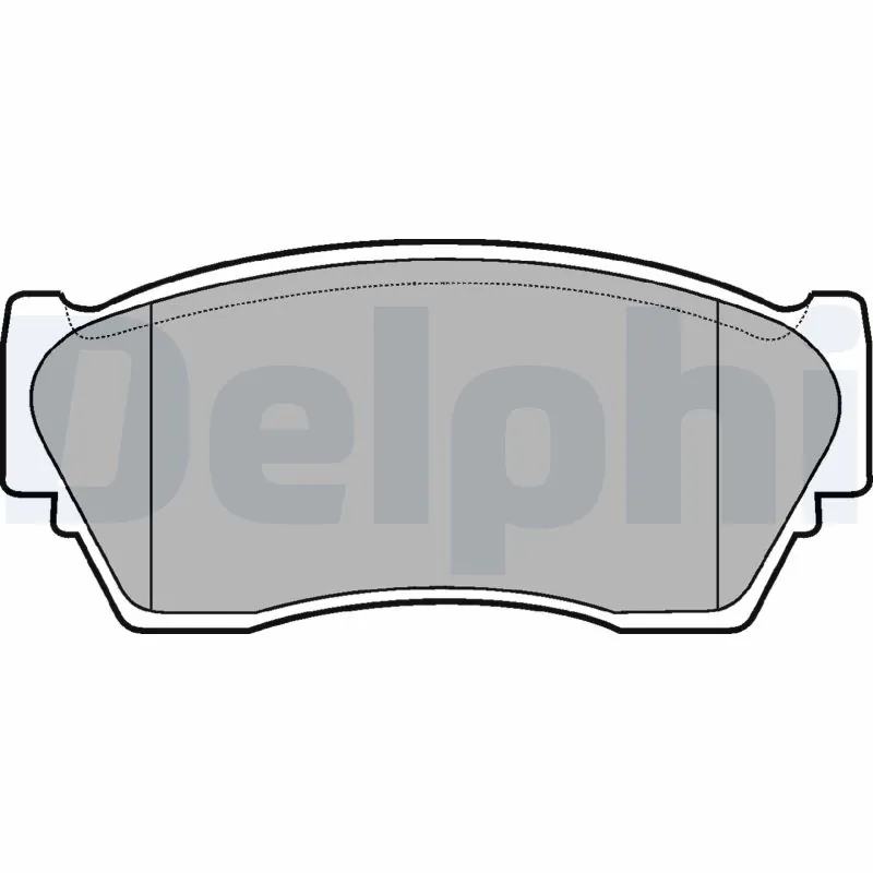Brake Pad Set, disc brake LP804