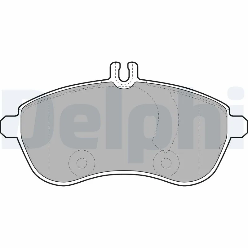 Brake Pad Set, disc brake LP2028