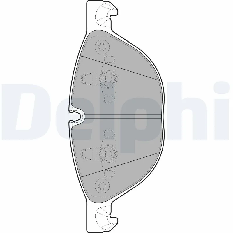 Brake Pad Set, disc brake LP2091