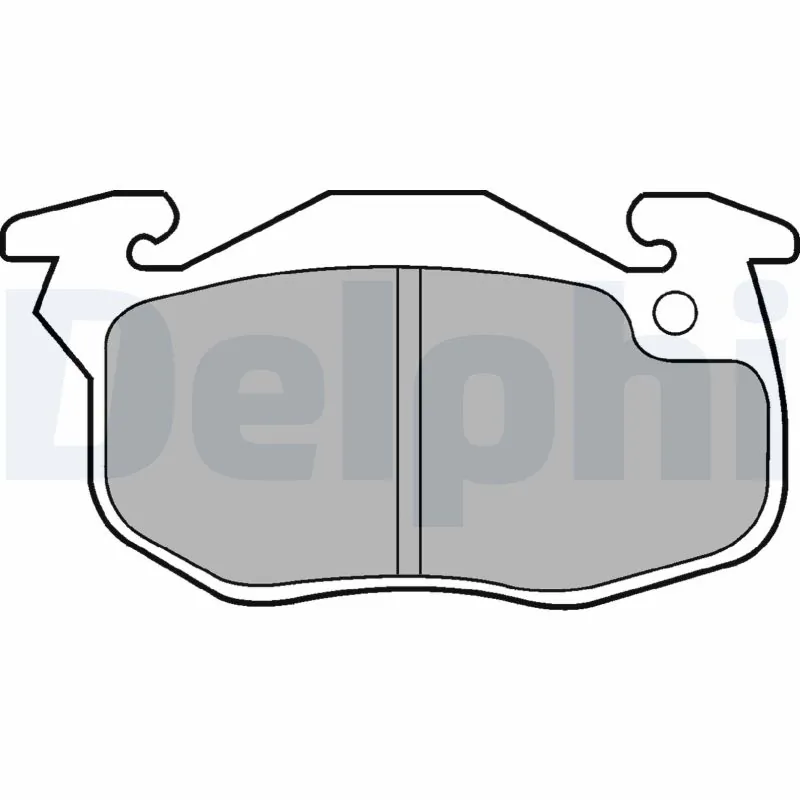 Brake Pad Set, disc brake LP1053