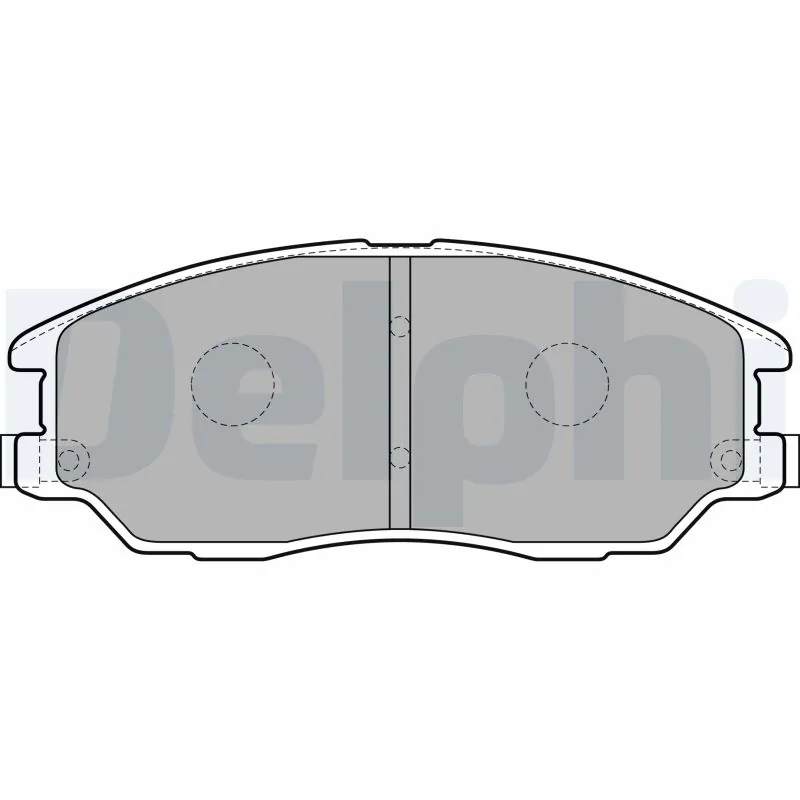 Brake Pad Set, disc brake LP1857