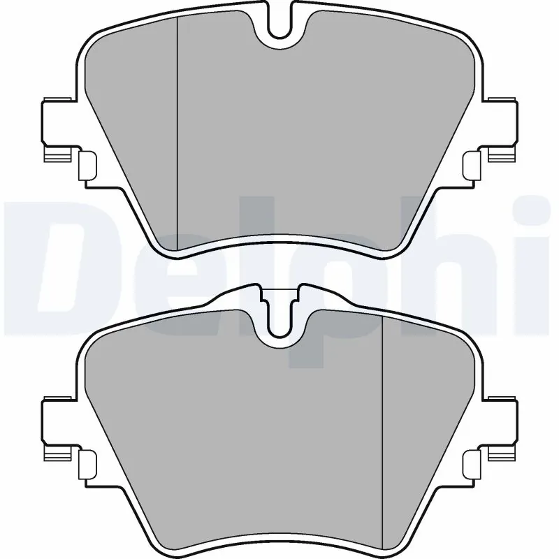 Brake Pad Set, disc brake LP3182