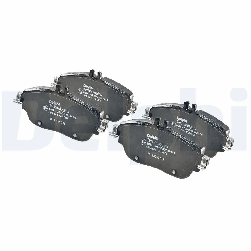Brake Pad Set, disc brake LP2441