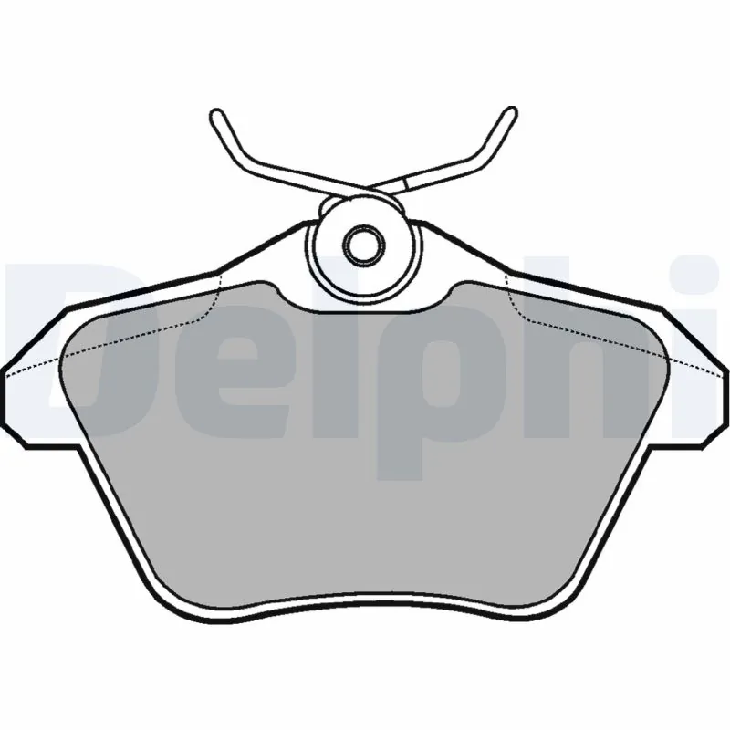 Brake Pad Set, disc brake LP1018