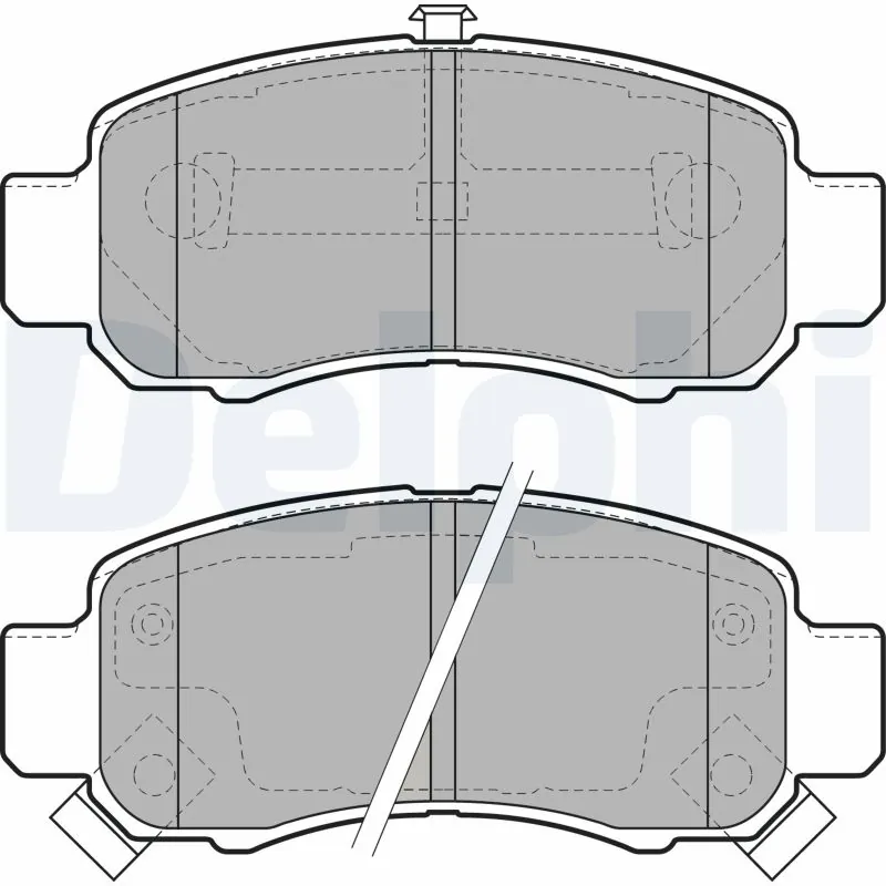 Brake Pad Set, disc brake LP1973
