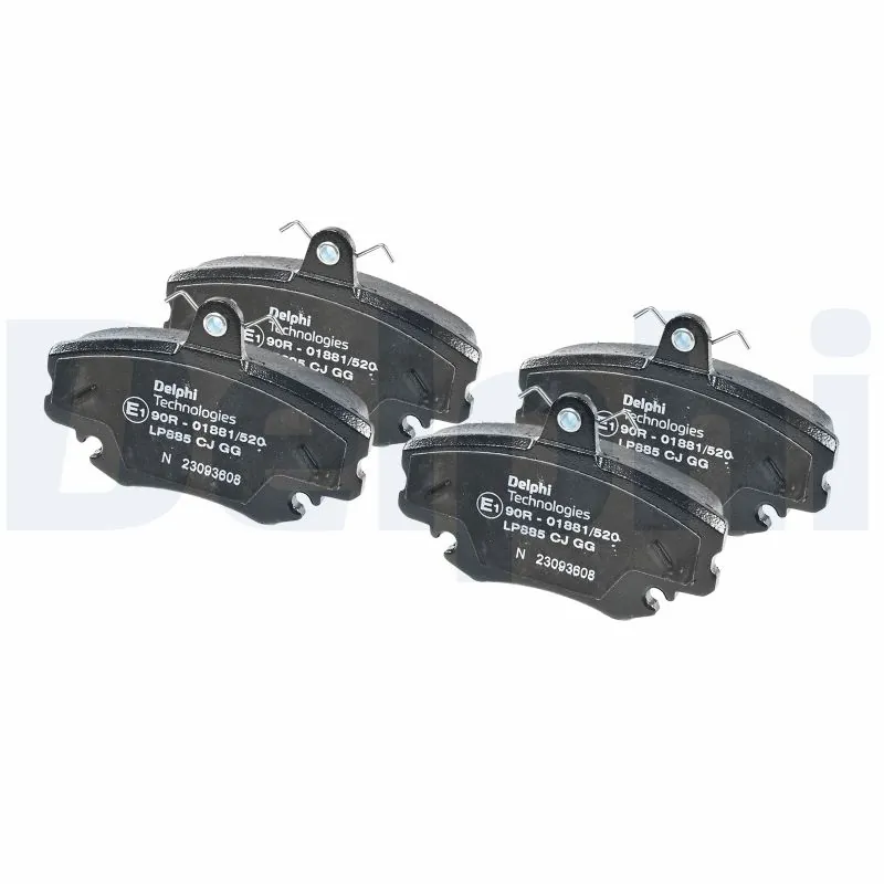 Brake Pad Set, disc brake LP885