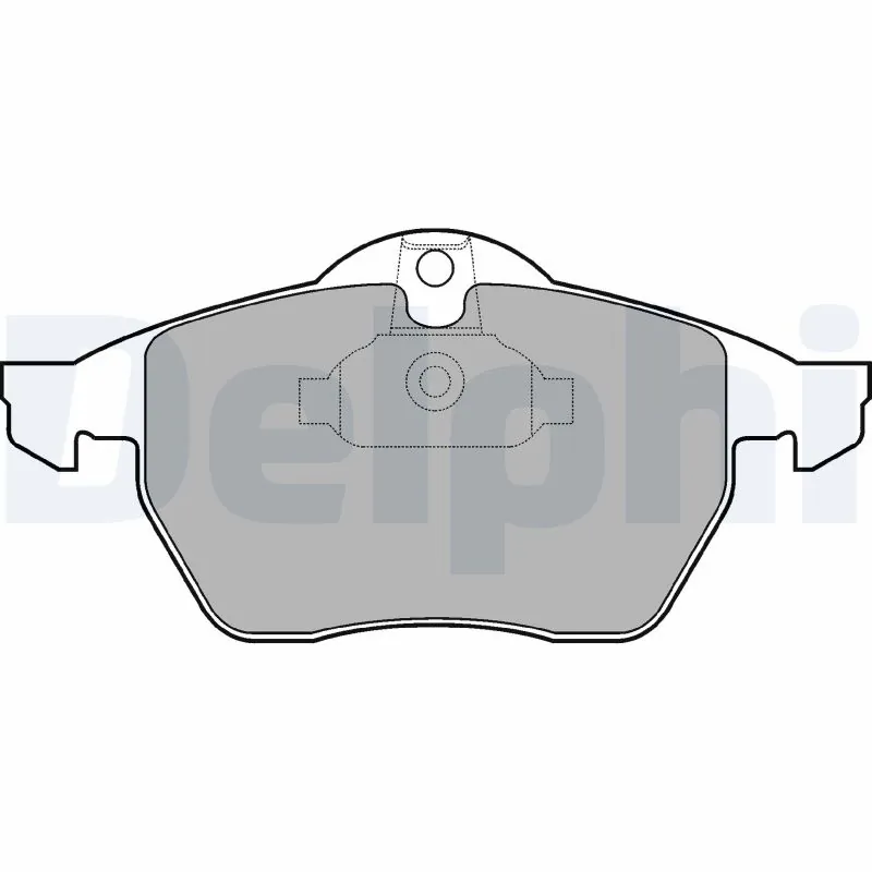 Brake Pad Set, disc brake LP1600