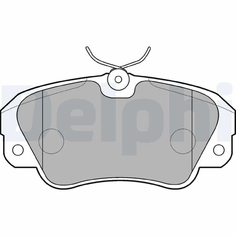 Brake Pad Set, disc brake LP848
