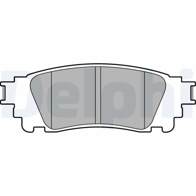 Brake Pad Set, disc brake LP3171