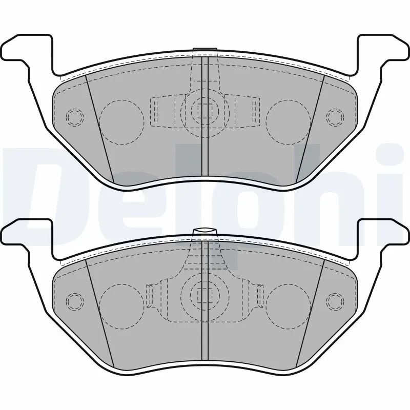 Brake Pad Set, disc brake LP2158