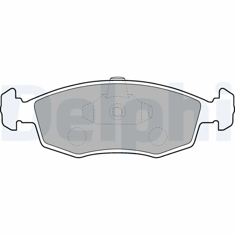 Brake Pad Set, disc brake LP1549