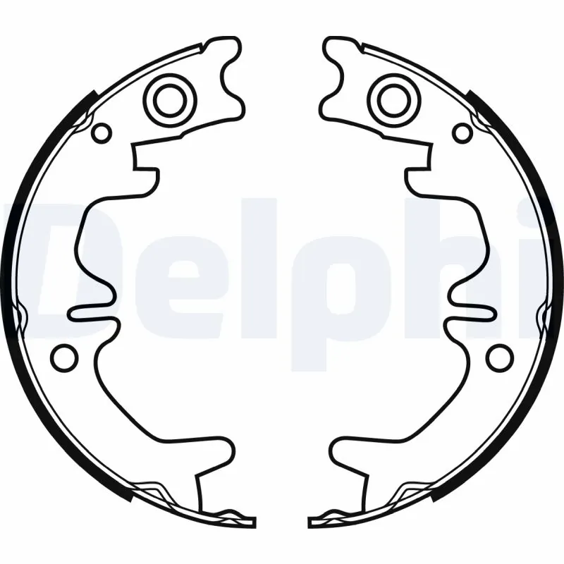 Brake Shoe Set, parking brake LS1974