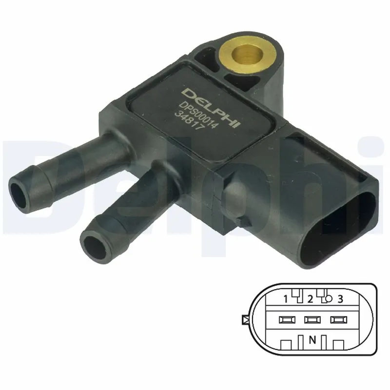 Sensor, exhaust pressure DPS00014