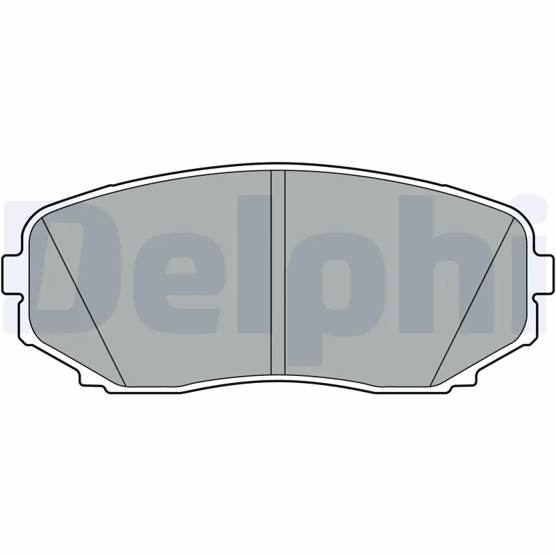 Brake Pad Set, disc brake LP3399