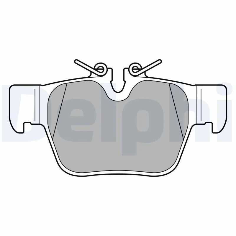 Brake Pad Set, disc brake LP3598