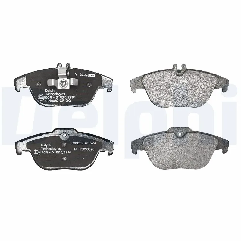 Bremsbelagsatz, Scheibenbremse LP2029