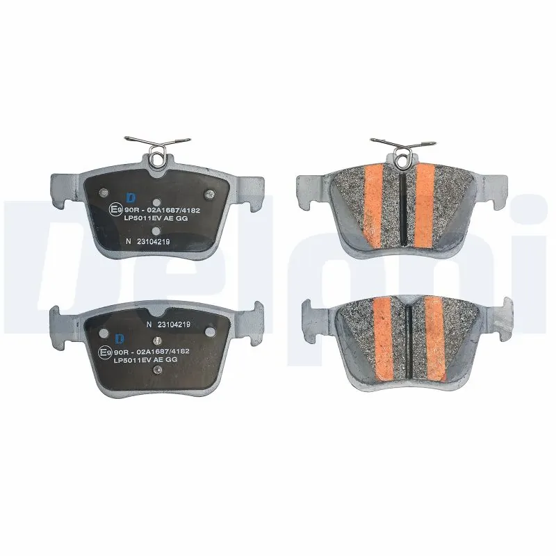 Brake Pad Set, disc brake LP5011EV