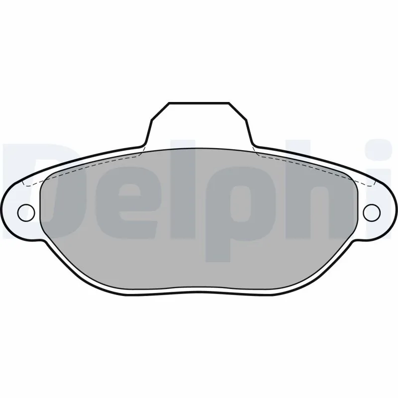 Brake Pad Set, disc brake LP2013