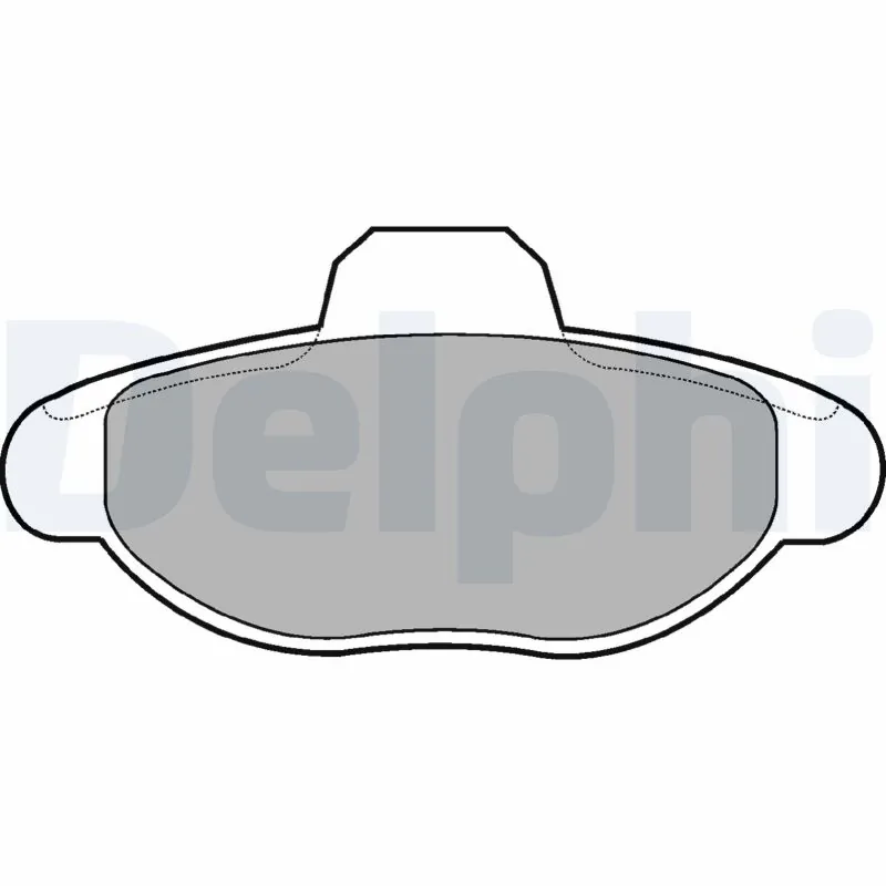 Brake Pad Set, disc brake LP771