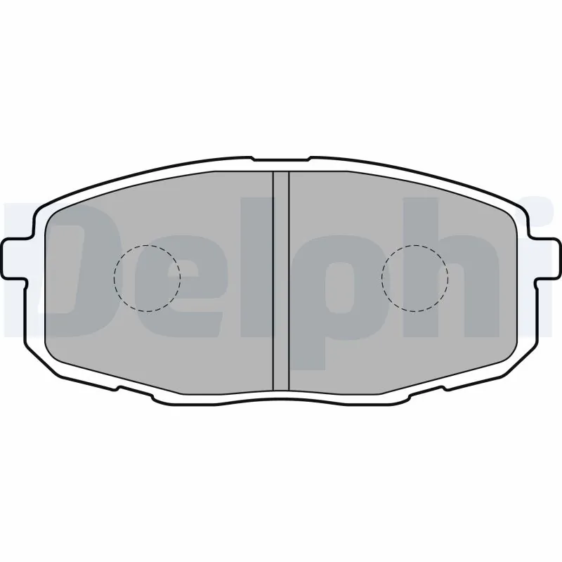 Brake Pad Set, disc brake LP1819