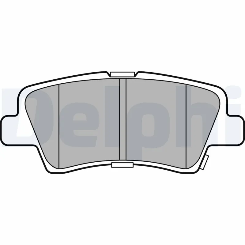 Brake Pad Set, disc brake LP3309