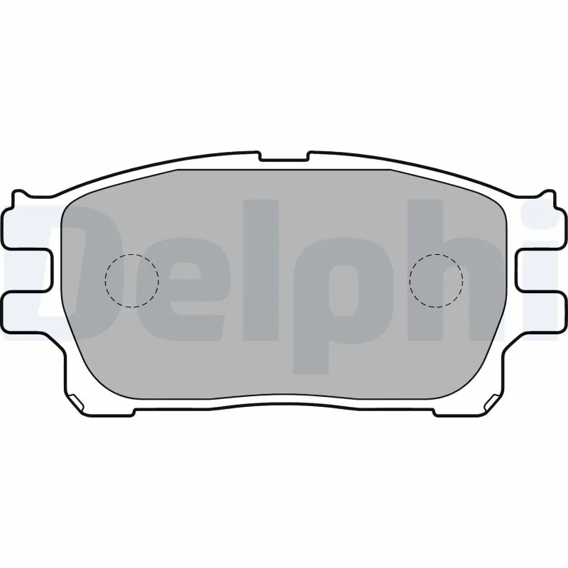 Brake Pad Set, disc brake LP1784
