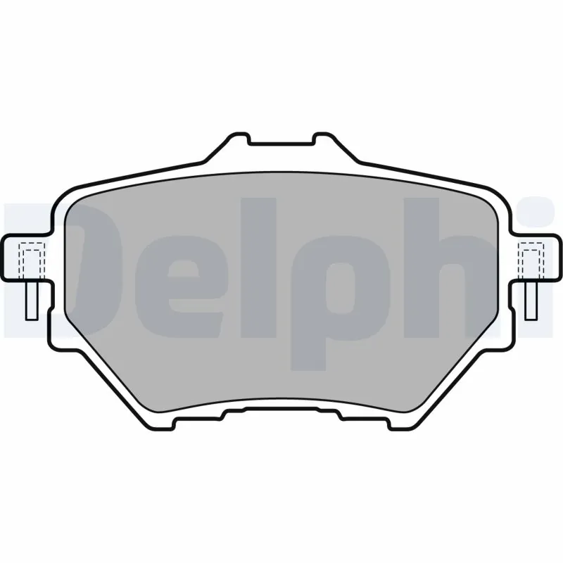 Brake Pad Set, disc brake LP2505