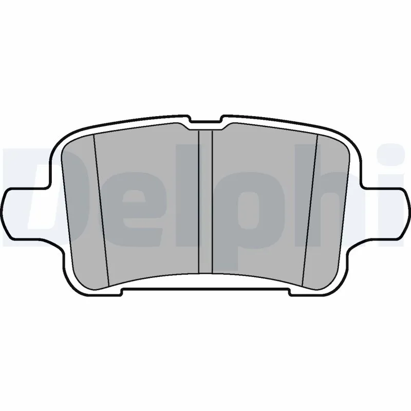 Brake Pad Set, disc brake LP3218