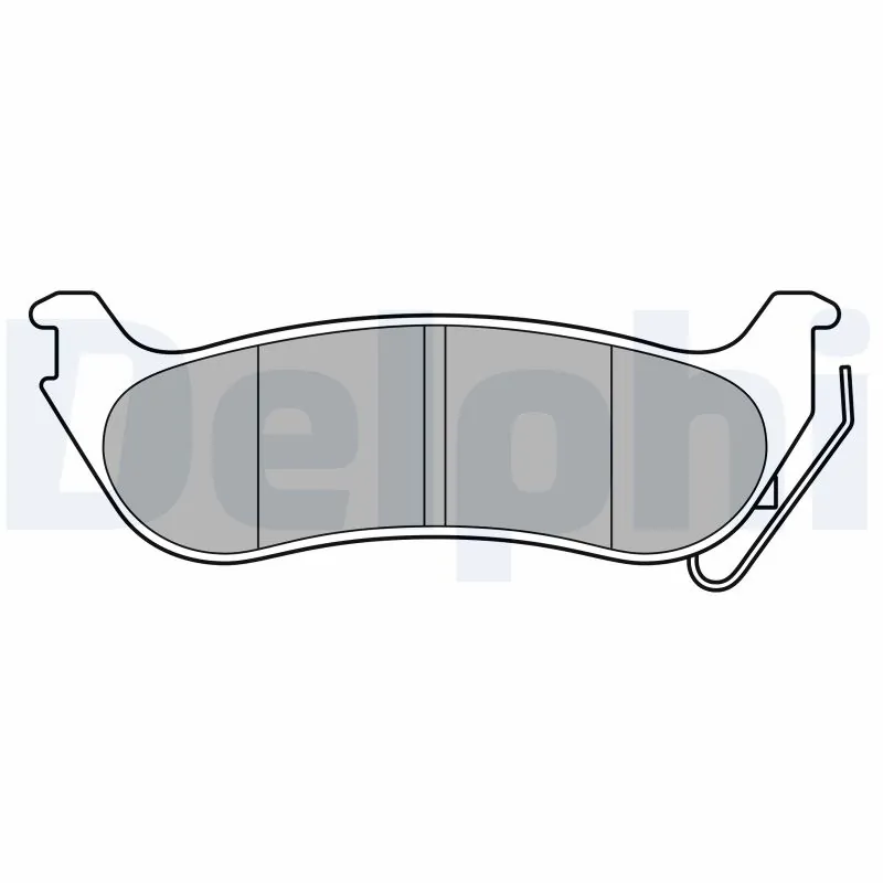 Brake Pad Set, disc brake LP3556