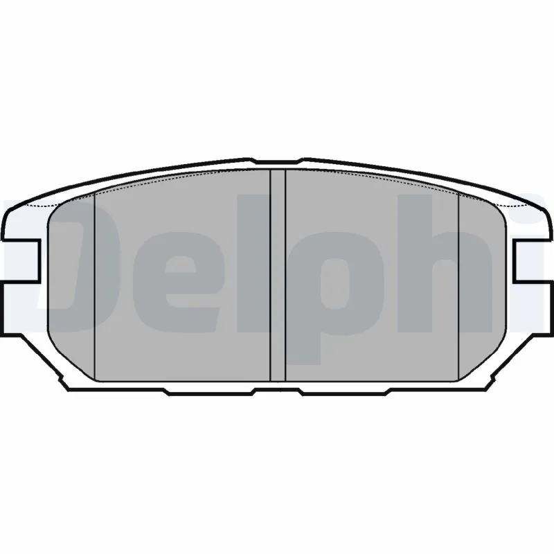 Brake Pad Set, disc brake LP921