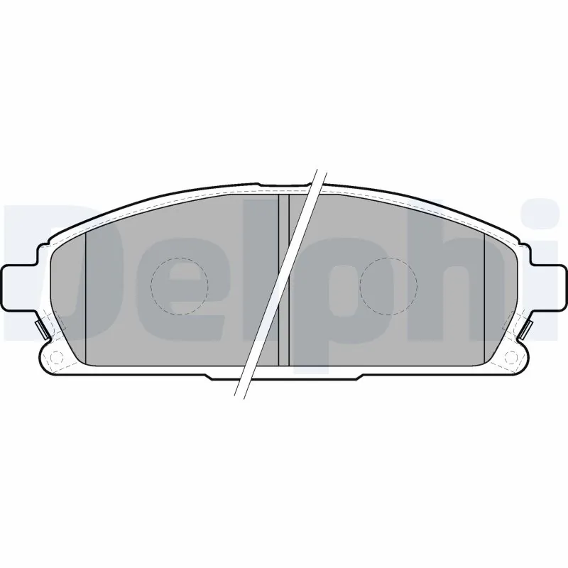 Brake Pad Set, disc brake LP1659
