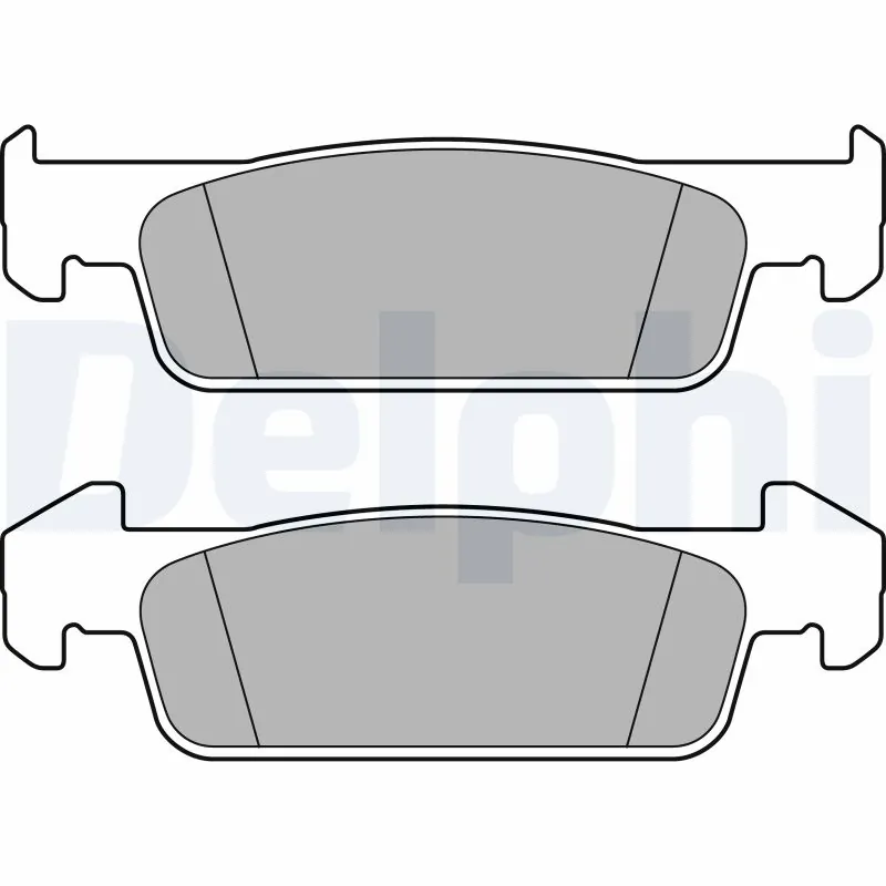 Brake Pad Set, disc brake LP2663