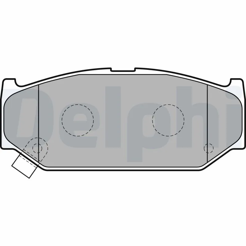 Brake Pad Set, disc brake LP2182