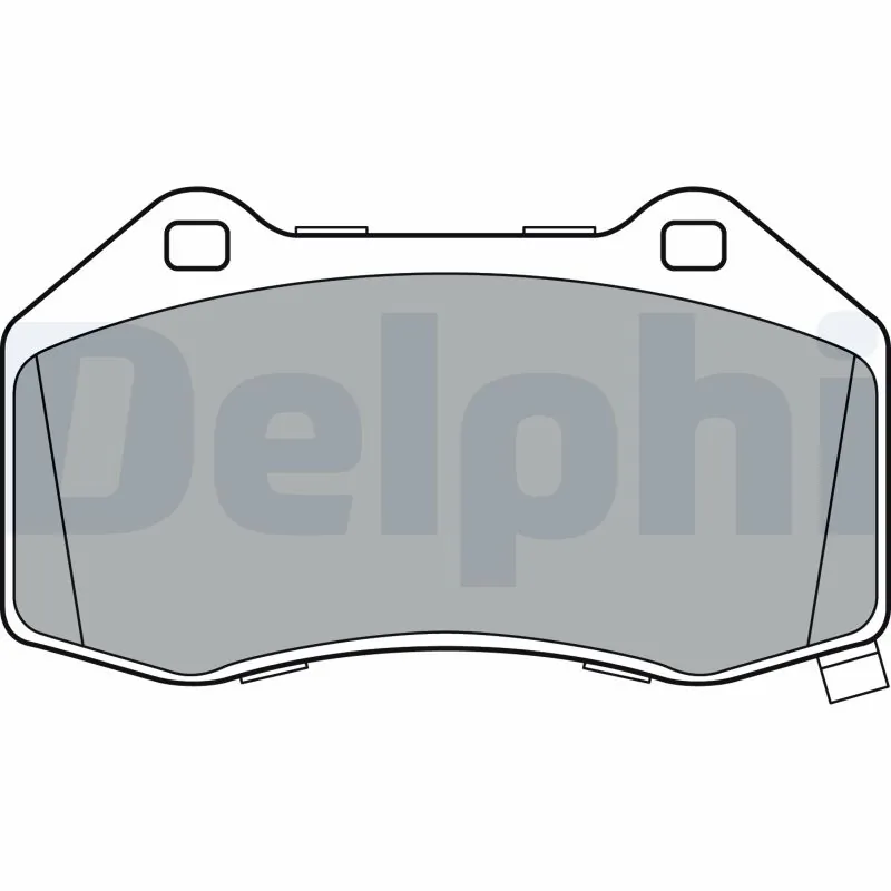 Brake Pad Set, disc brake LP3388