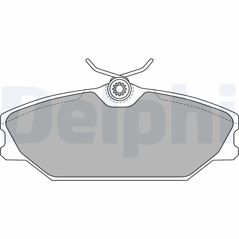 Brake Pad Set, disc brake LP1744