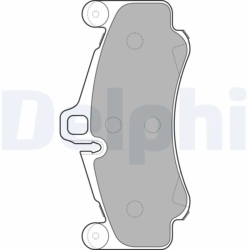 Brake Pad Set, disc brake LP2232