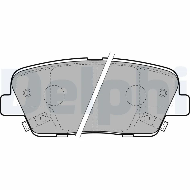 Brake Pad Set, disc brake LP2202