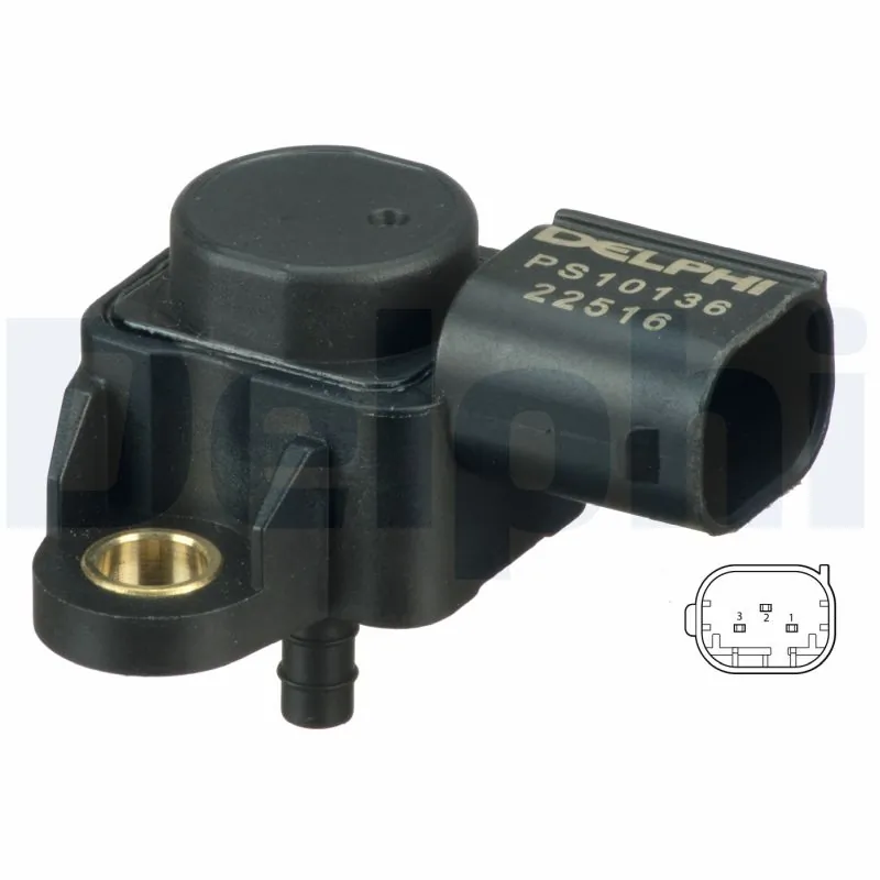 Sensor, boost pressure PS10136