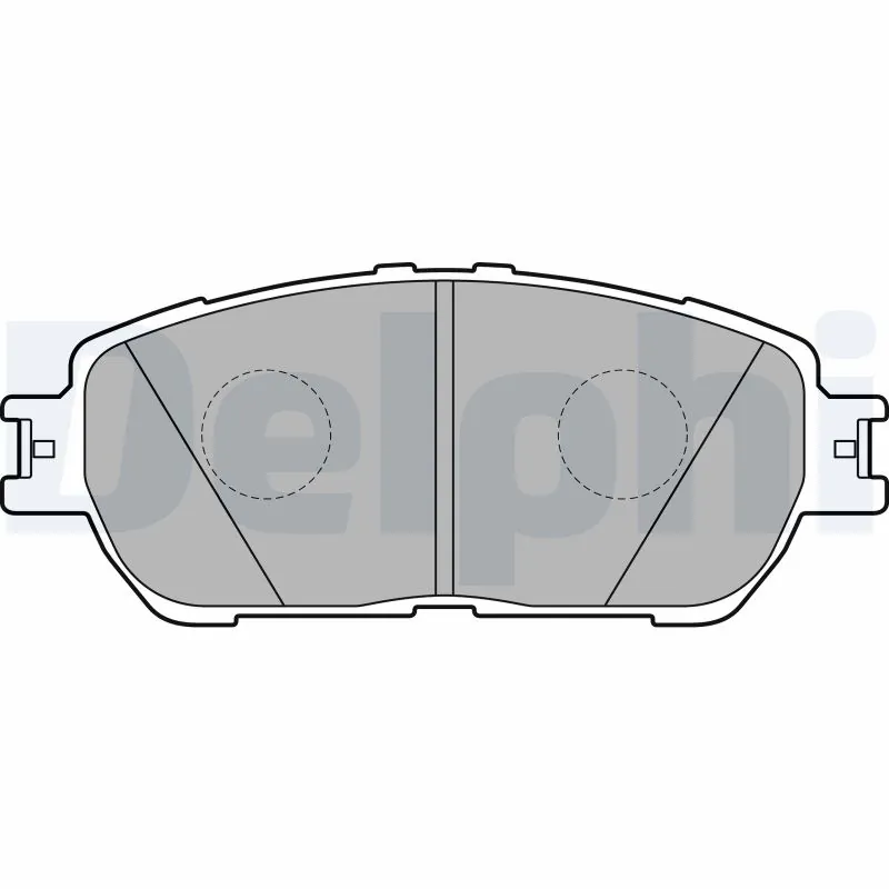 Brake Pad Set, disc brake LP2132