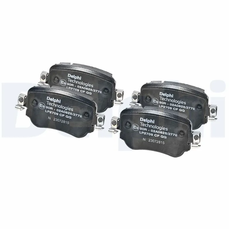 Brake Pad Set, disc brake LP2709