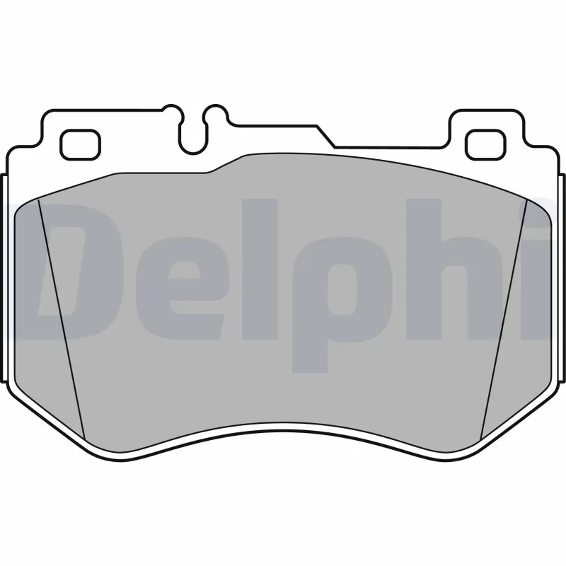 Brake Pad Set, disc brake LP3137
