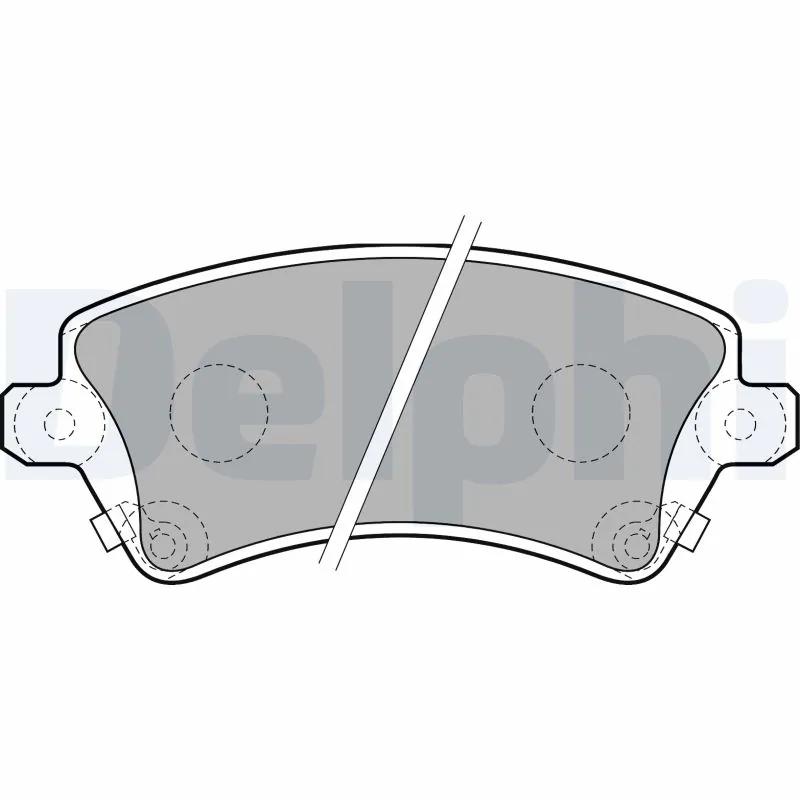 Brake Pad Set, disc brake LP1737