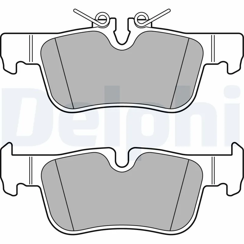 Brake Pad Set, disc brake LP2719