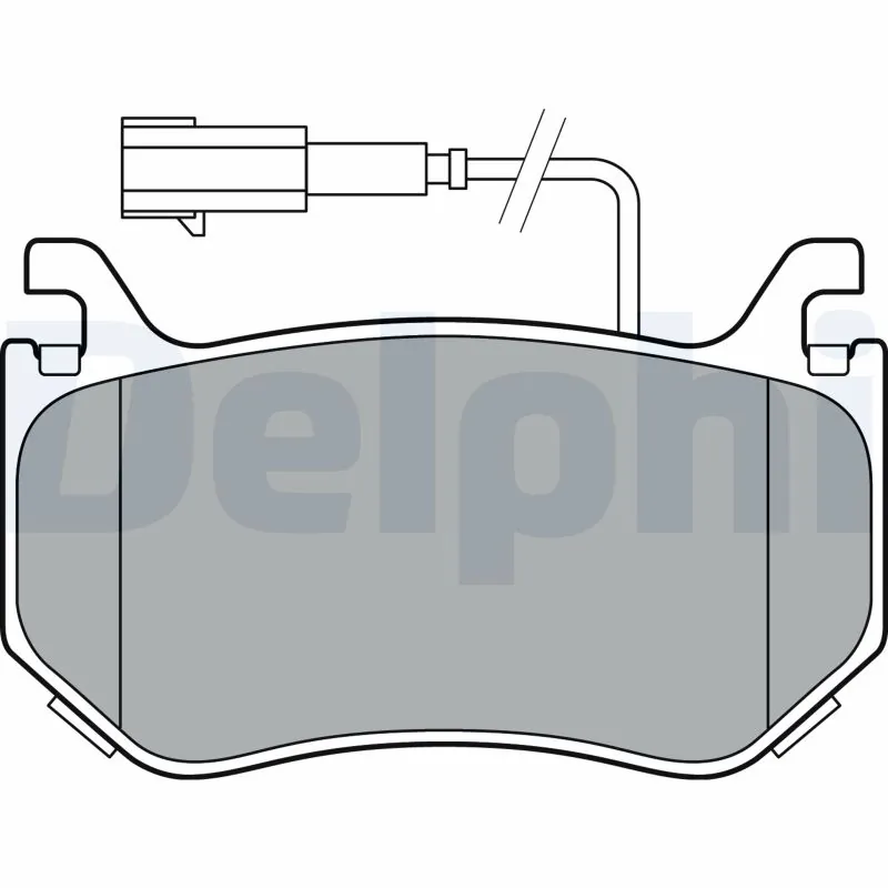 Brake Pad Set, disc brake LP3381