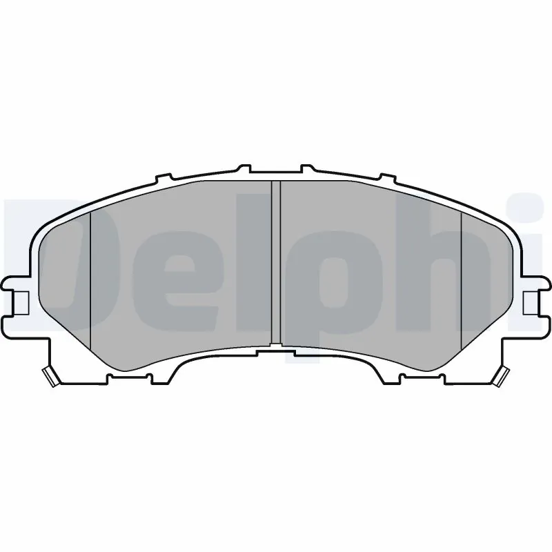 Brake Pad Set, disc brake LP3183