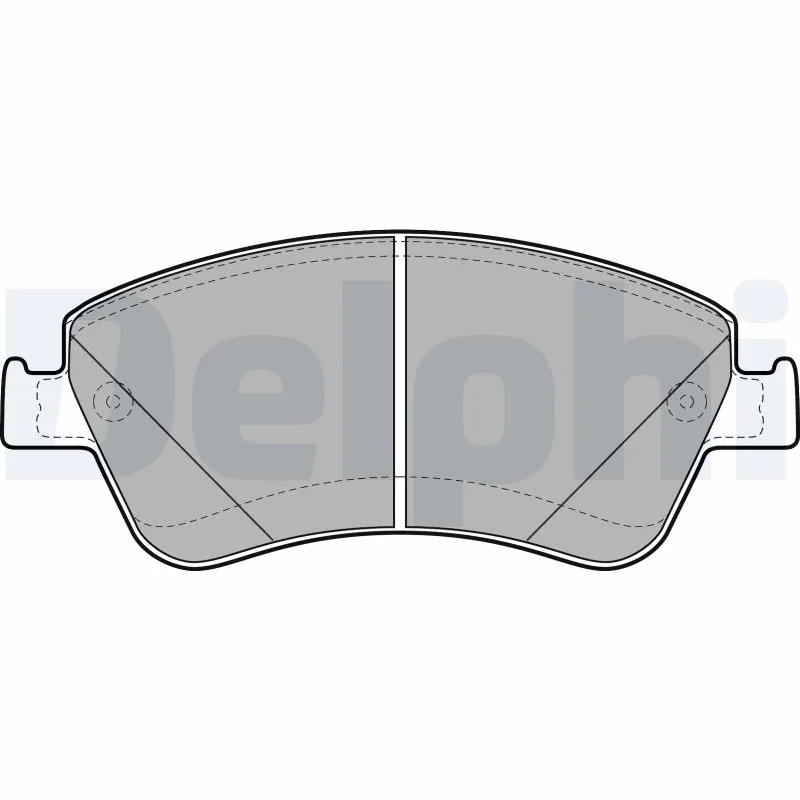 Brake Pad Set, disc brake LP2102