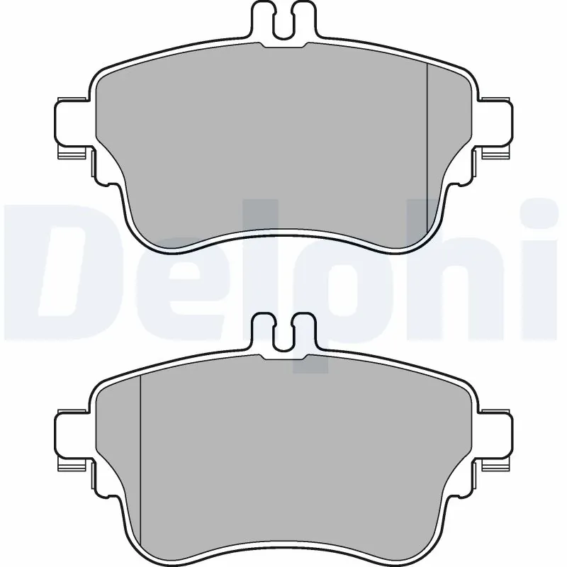 Brake Pad Set, disc brake LP2442