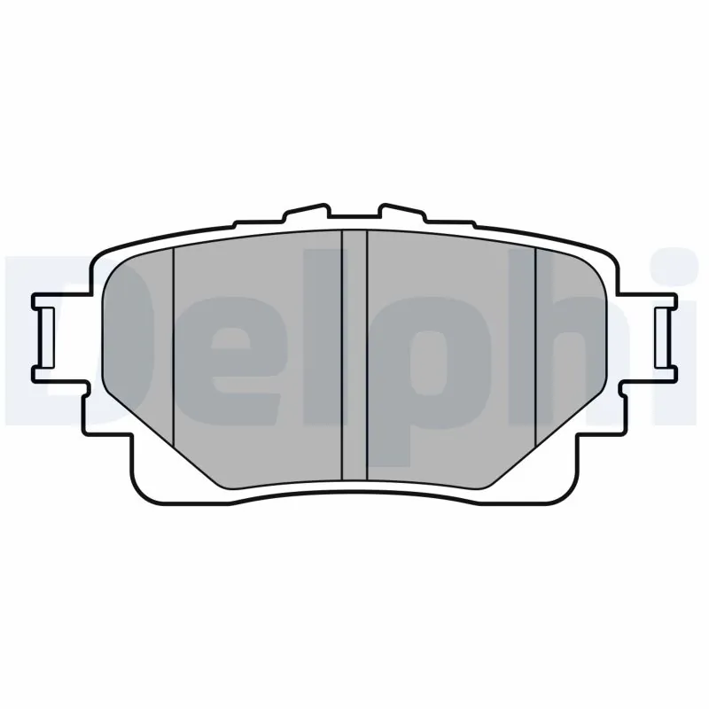 Brake Pad Set, disc brake LP3599
